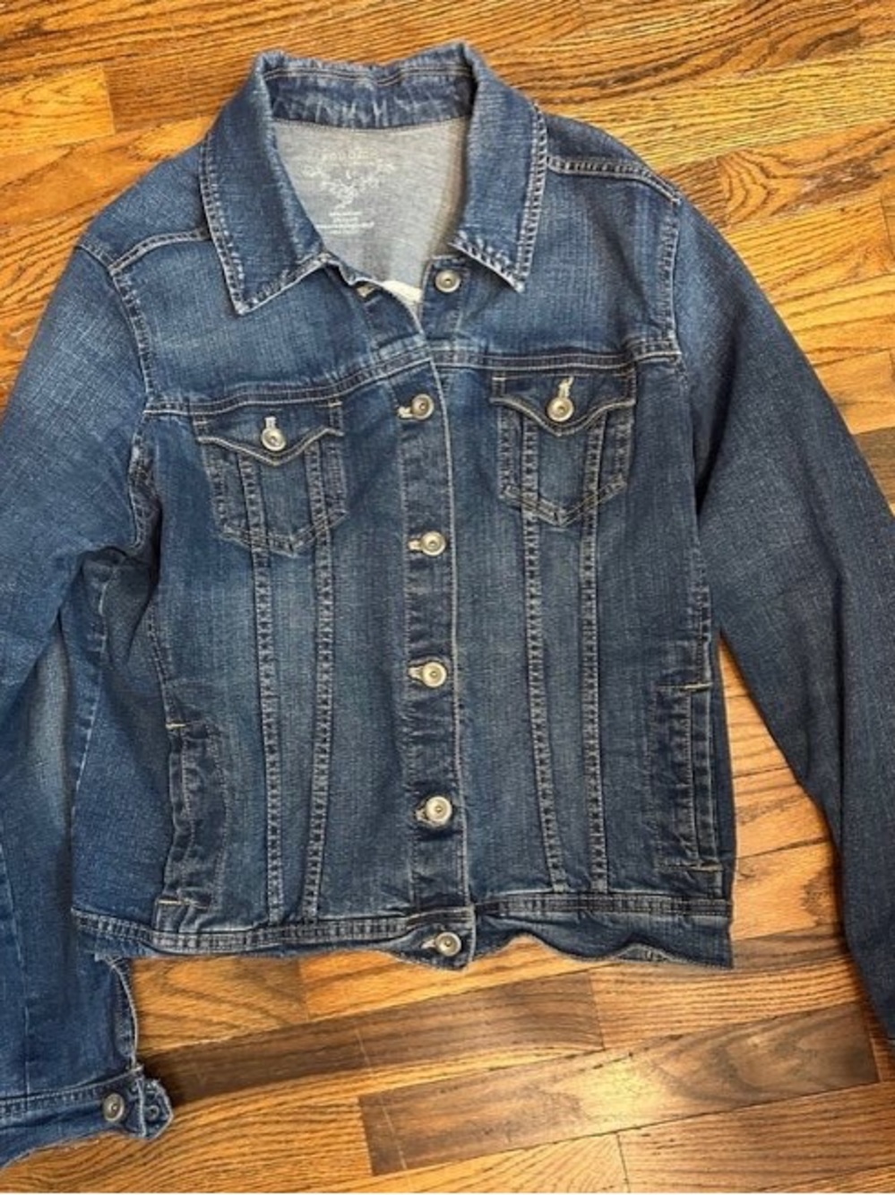 Sonoma Medium Blue Denim Jean Jacket